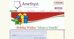Desktop Screenshot of amethyst-inc.org
